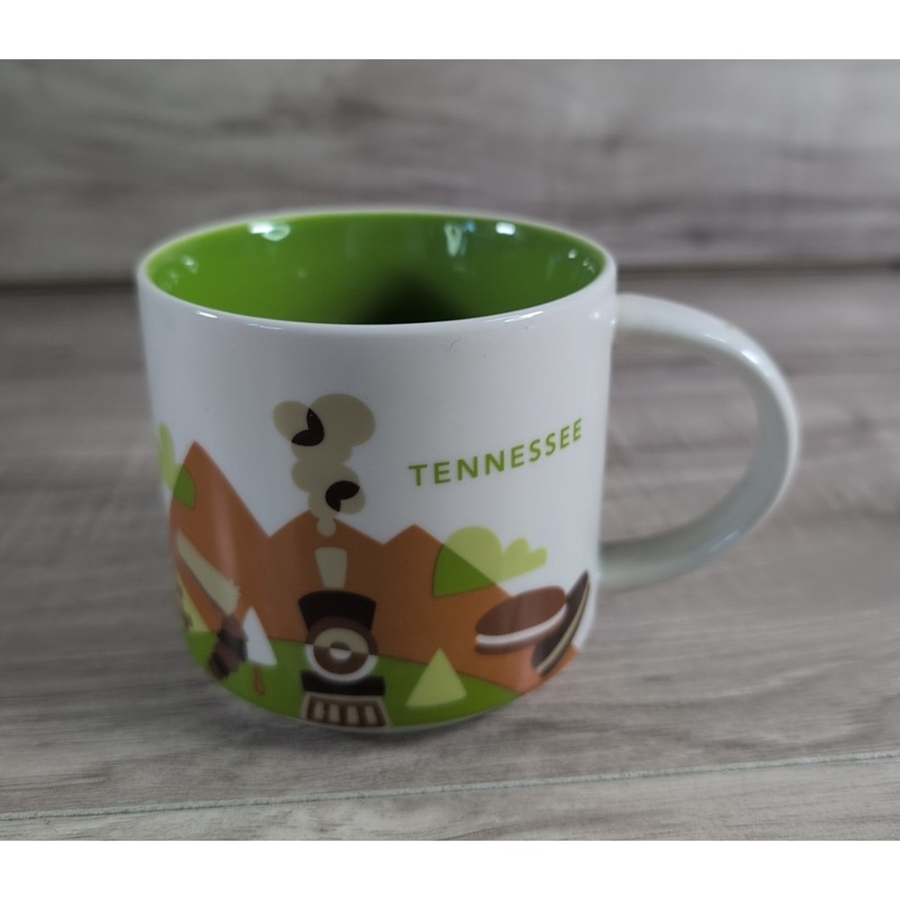 Starbucks " You Are Here " collection 14oz Mug - Tennessee (2016)
